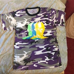 Rothco camo shirt. Brave new world logo. |M|